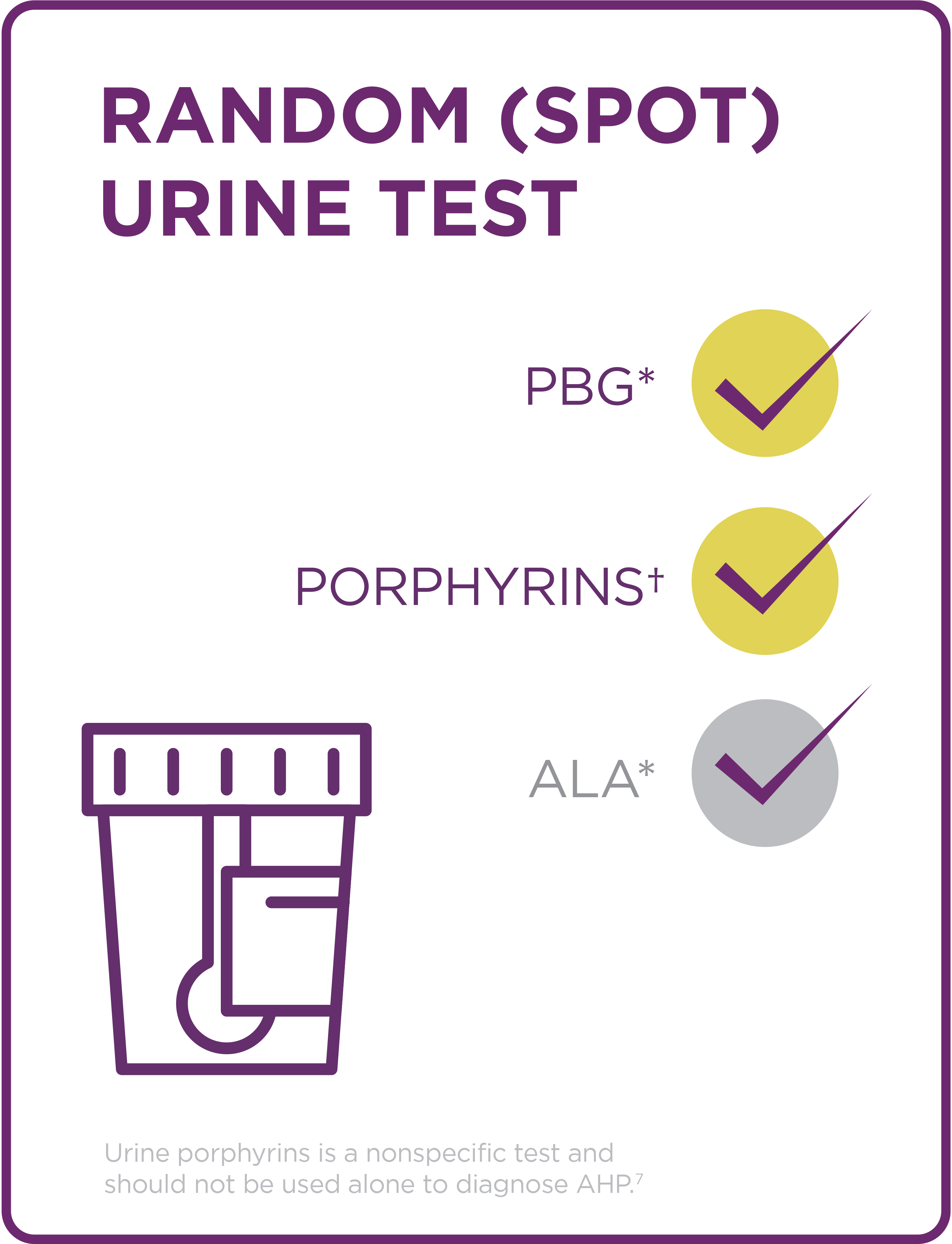 porphyria urine color