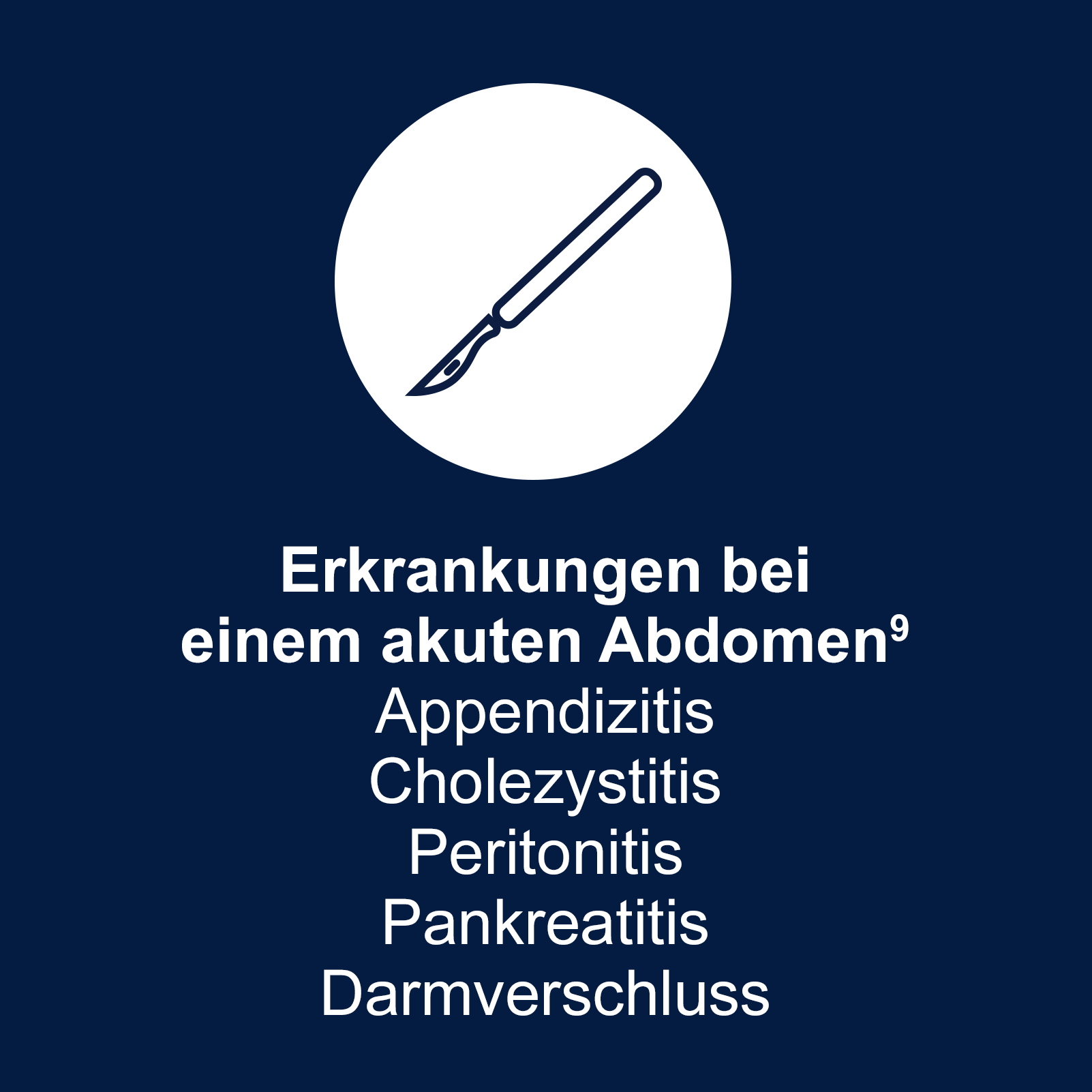 Akute hepatische Porphyrie kann ähnliche Symptome wie Erkrankungen bei akutem Abdomen zeigen, wie z. B. Appendizitis, Cholezystitis, Peritonitis, Pankreatitis und Darmverschluss